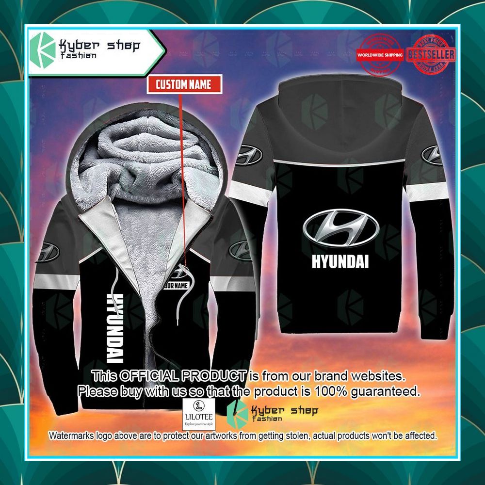 personalized hyundai fleece hoodie 1 566