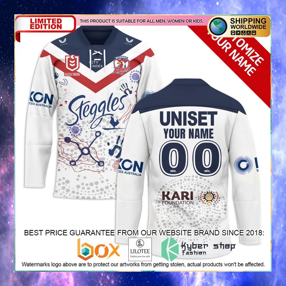 personalized indigenous nrl sydney roosters hockey jersey 1 933