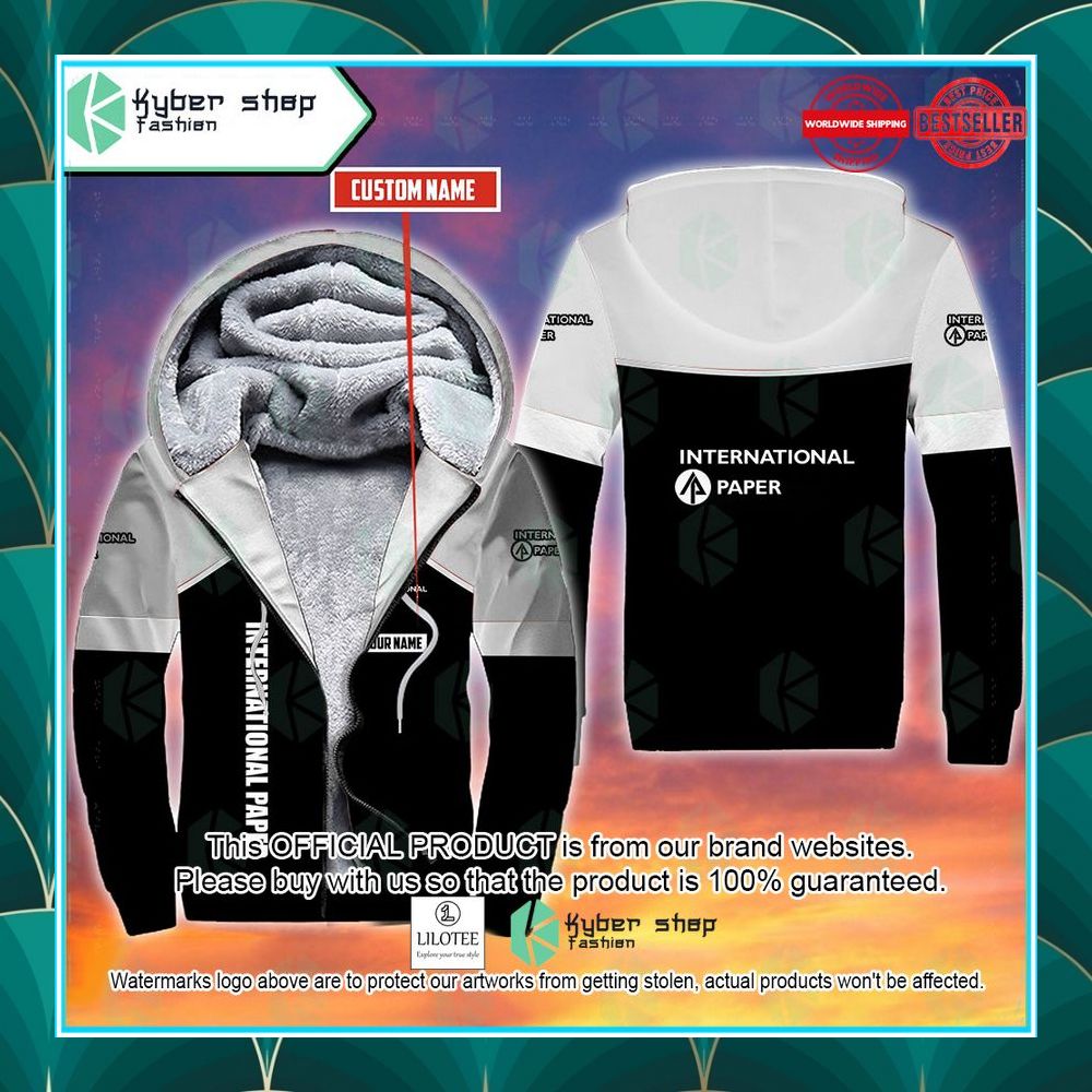 personalized international paper fleece hoodie 1 256