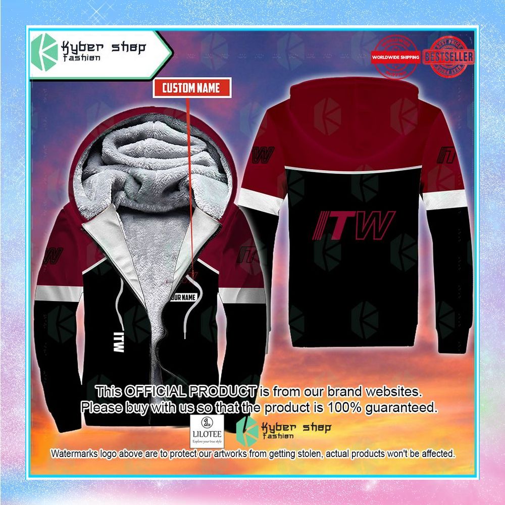 personalized itw fleece hoodie 1 618