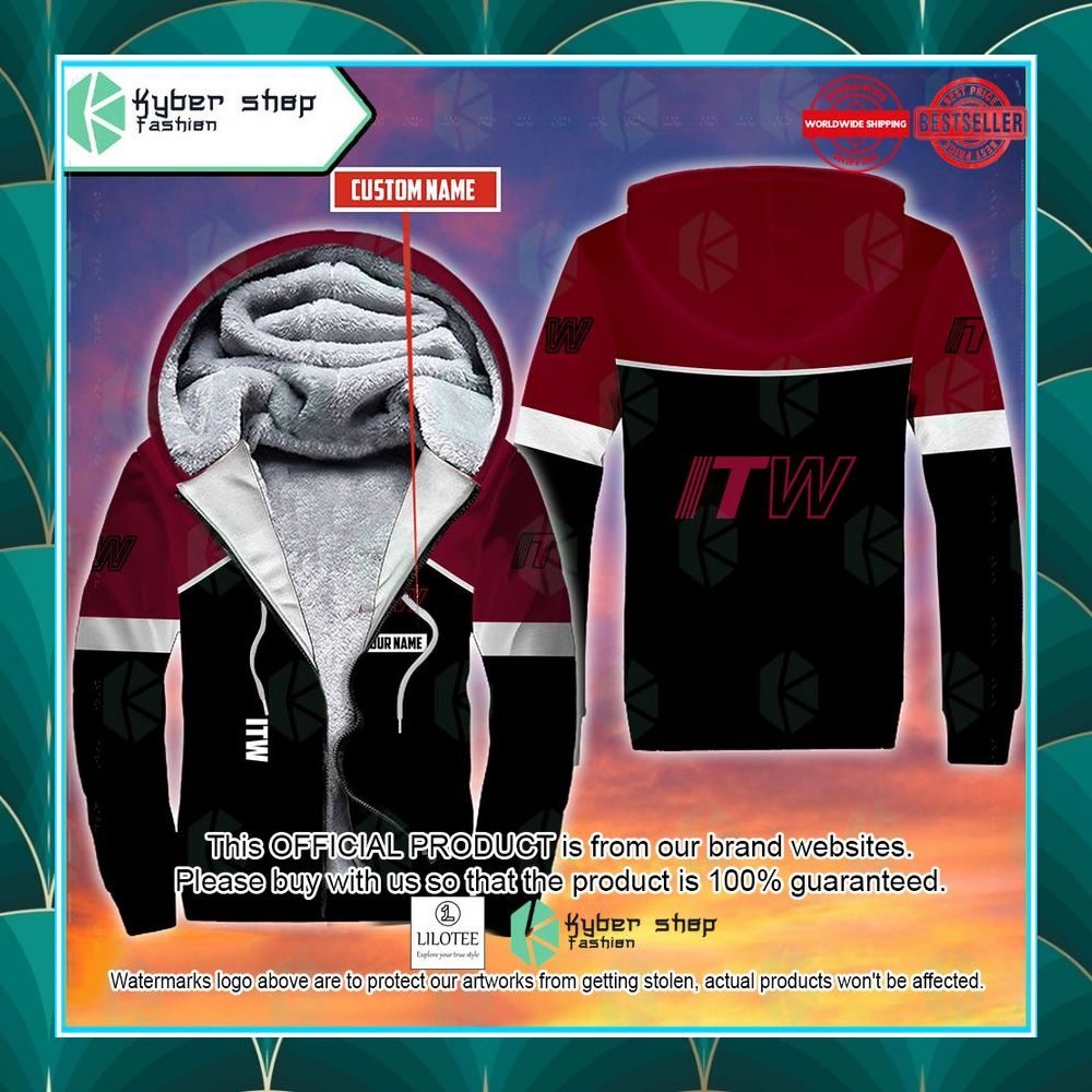 personalized itw fleece hoodie 1 837