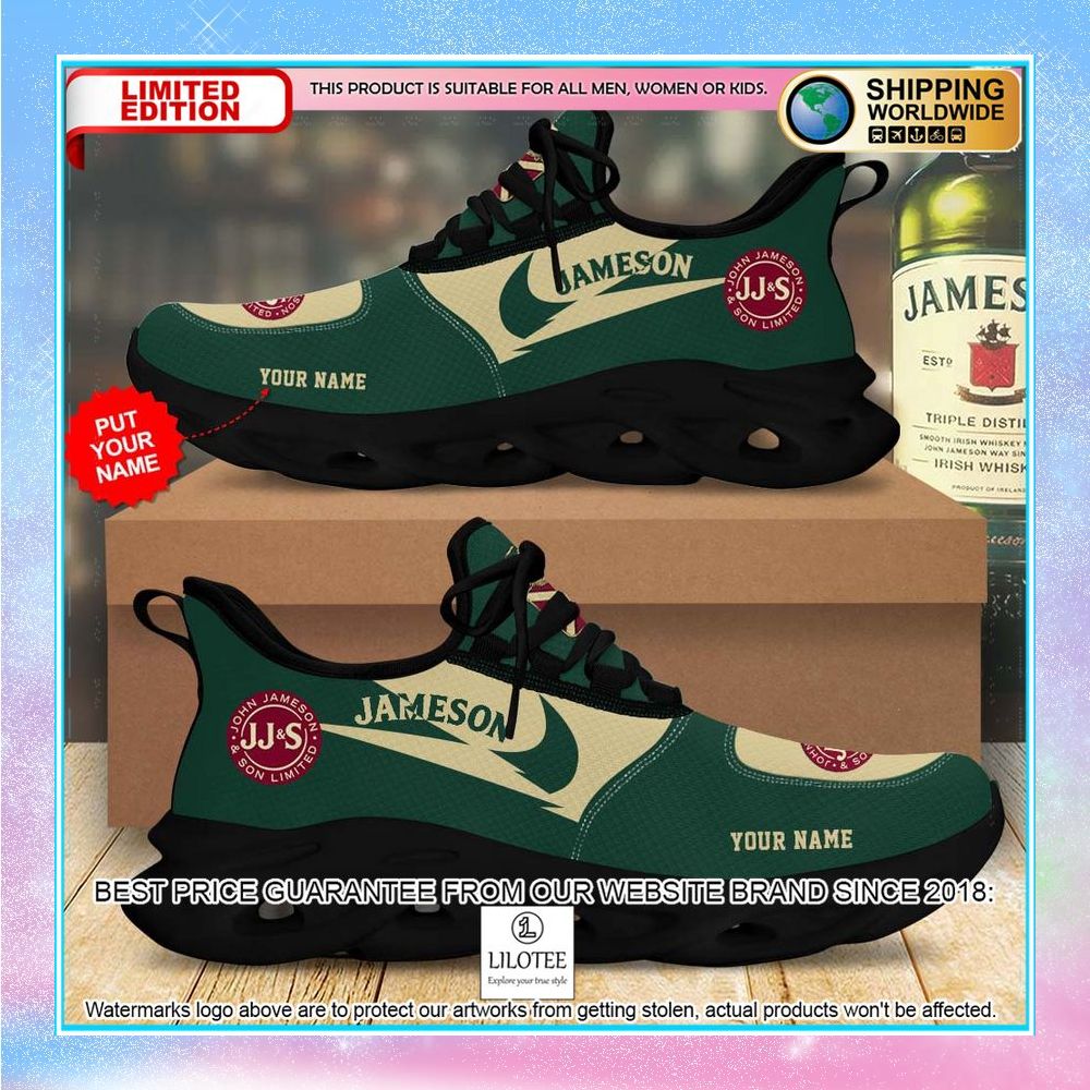 personalized jameson irish whiskey clunky max soul shoes 1 426