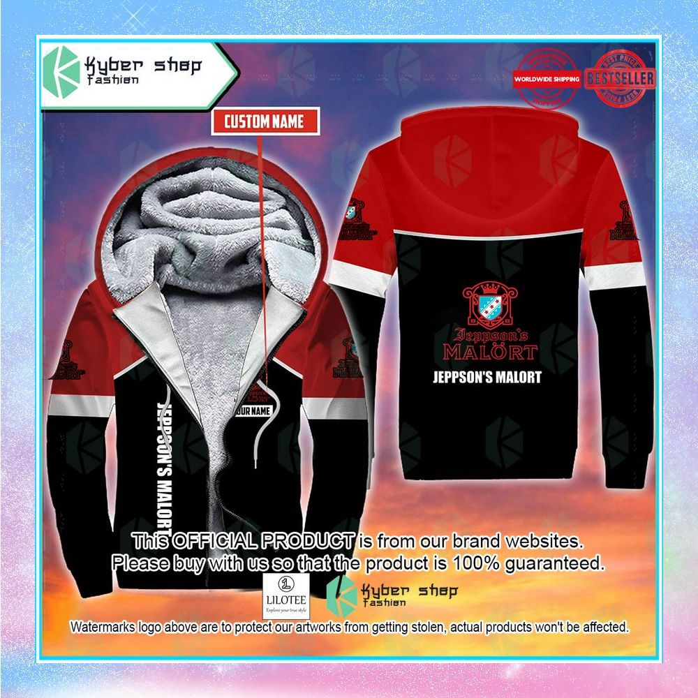 personalized jeppsons malort fleece hoodie 1 174