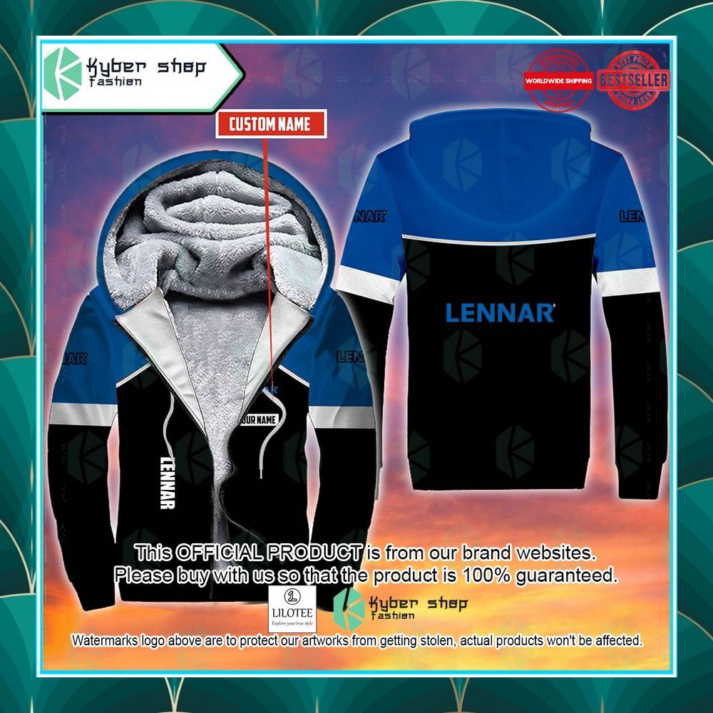personalized lennar fleece hoodie 1 906