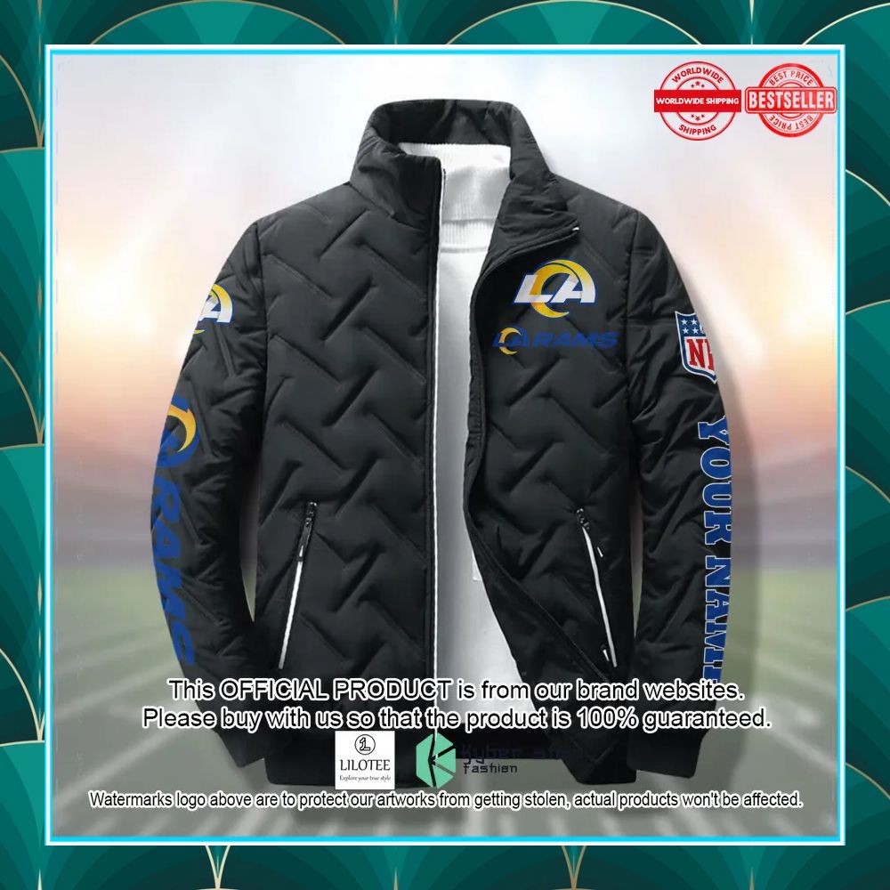 personalized los angeles rams nfl puffer jacket 2 172