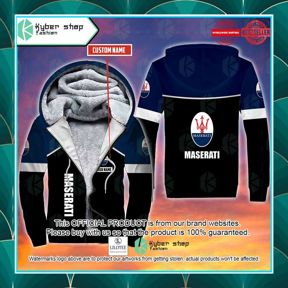 personalized maserati fleece hoodie 1 111