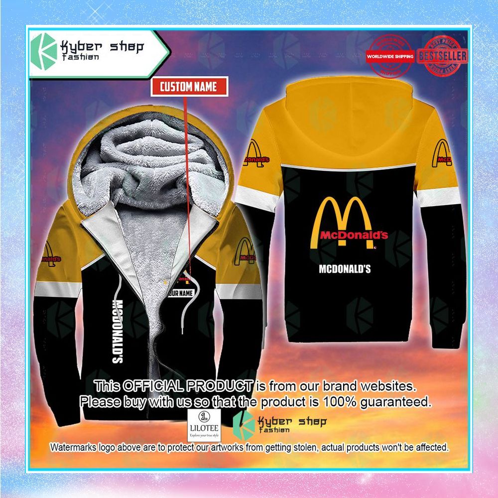 personalized mcdonalds fleece hoodie 1 611