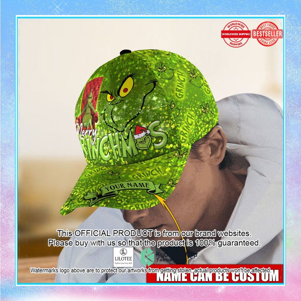 personalized merry grinchmas cap 2 150