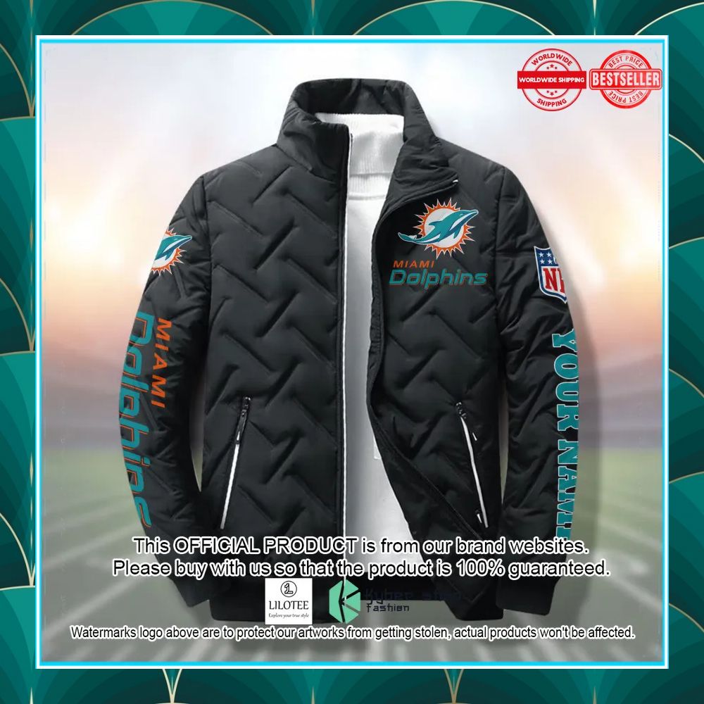 personalized miami dolphins nfl puffer jacket 2 815