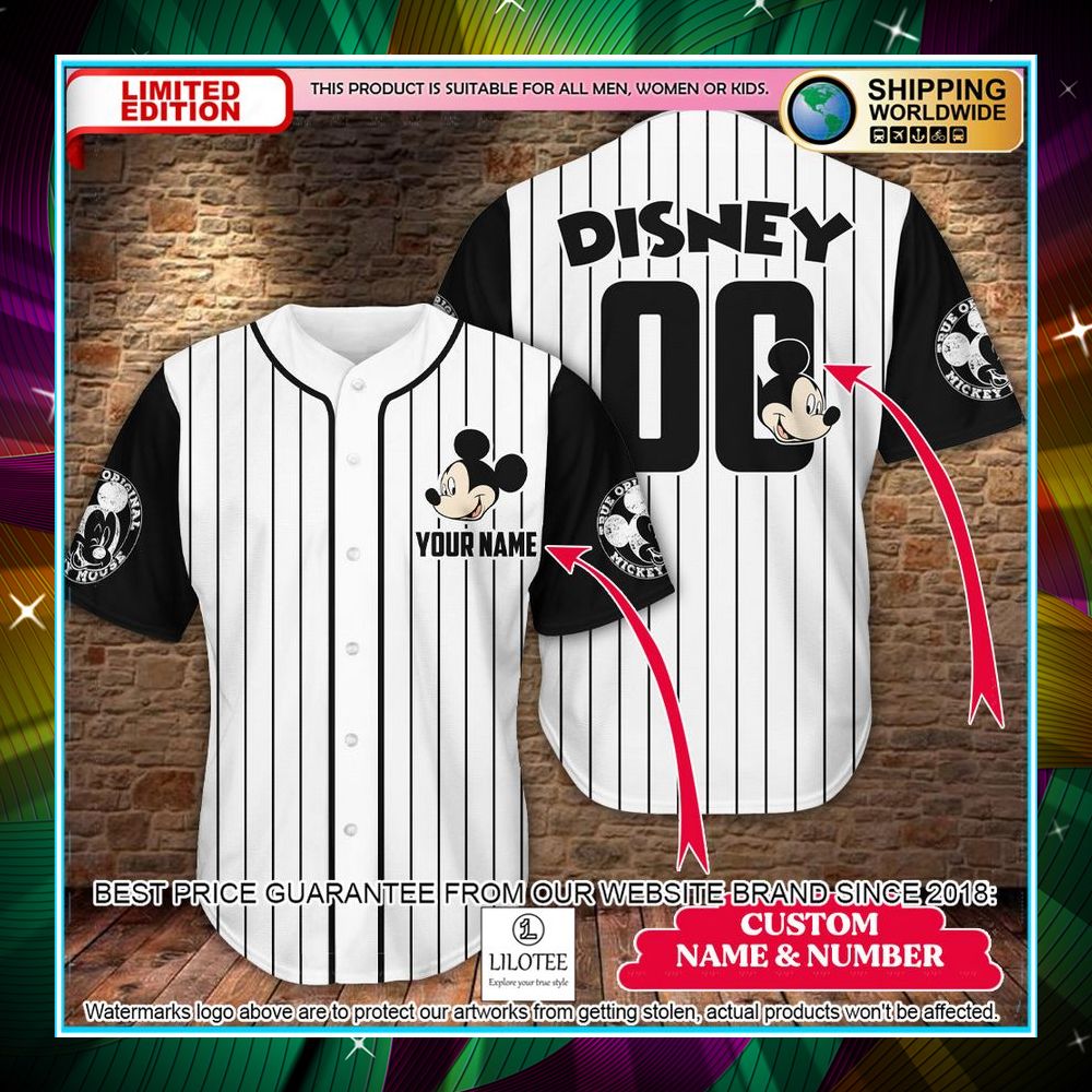personalized mickey mouse disney baseball jersey 1 782