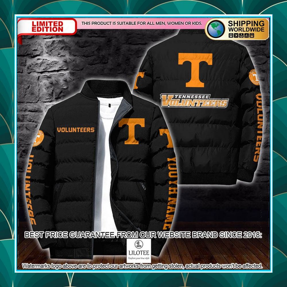personalized ncaa tennessee volunteers puffer jacket 2 208
