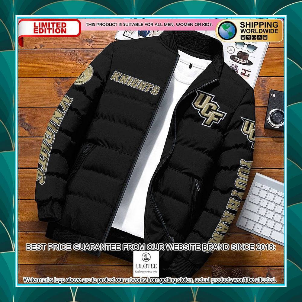 personalized ncaa ucf knights puffer jacket 1 22