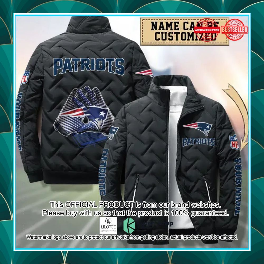 personalized new england patriots nfl puffer jacket 1 888