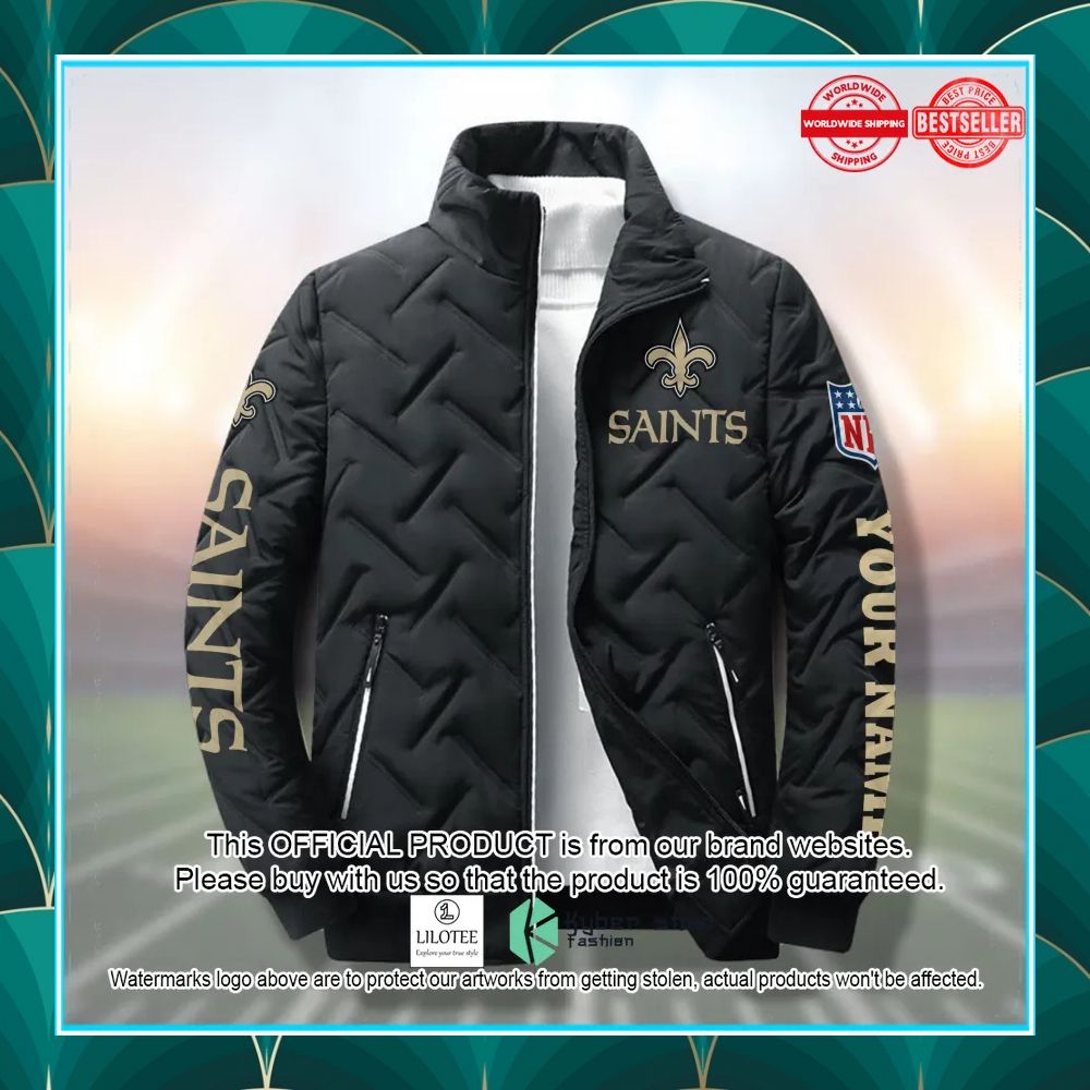 personalized new orleans saints nfl puffer jacket 2 542