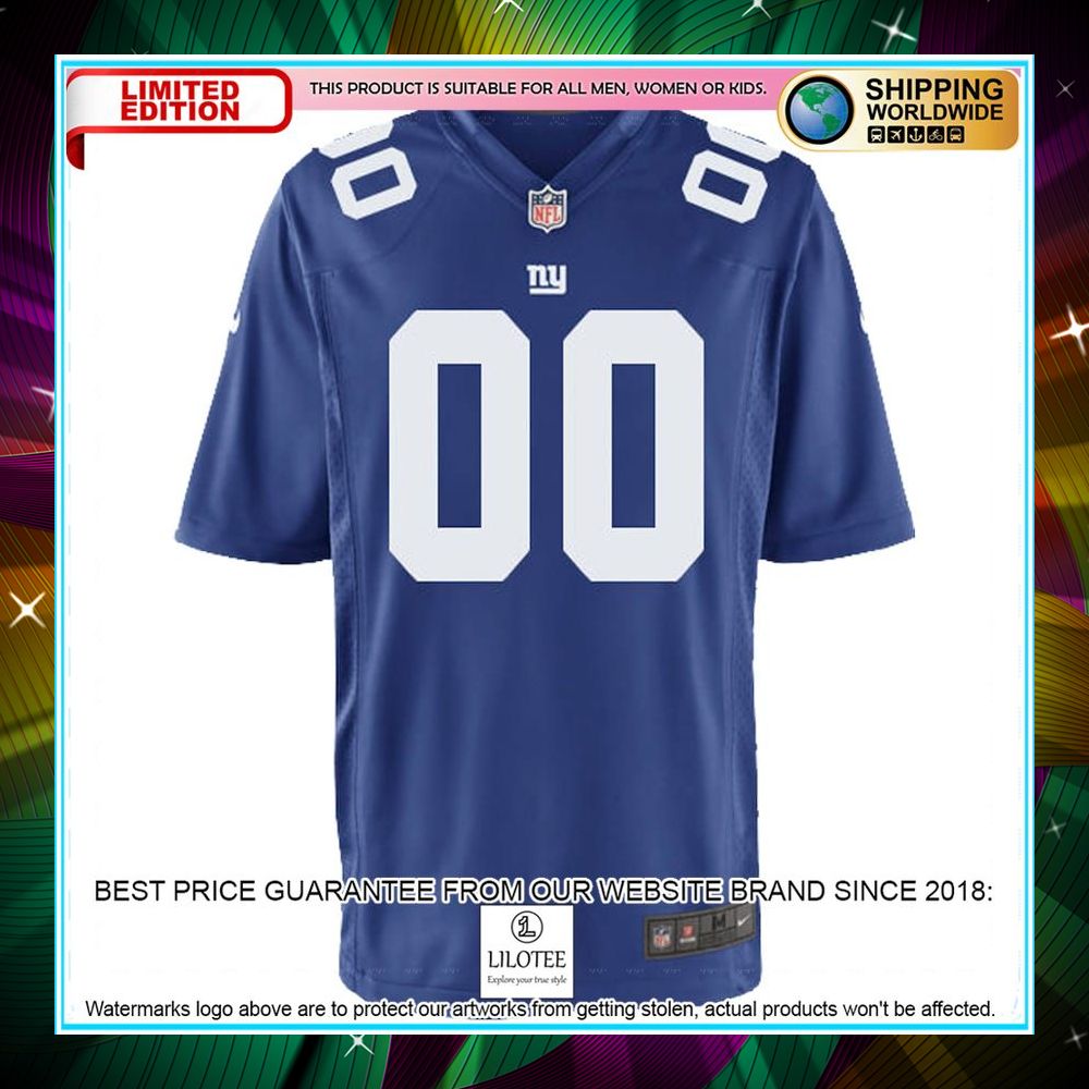 personalized new york giants youth royal football jersey 2 489