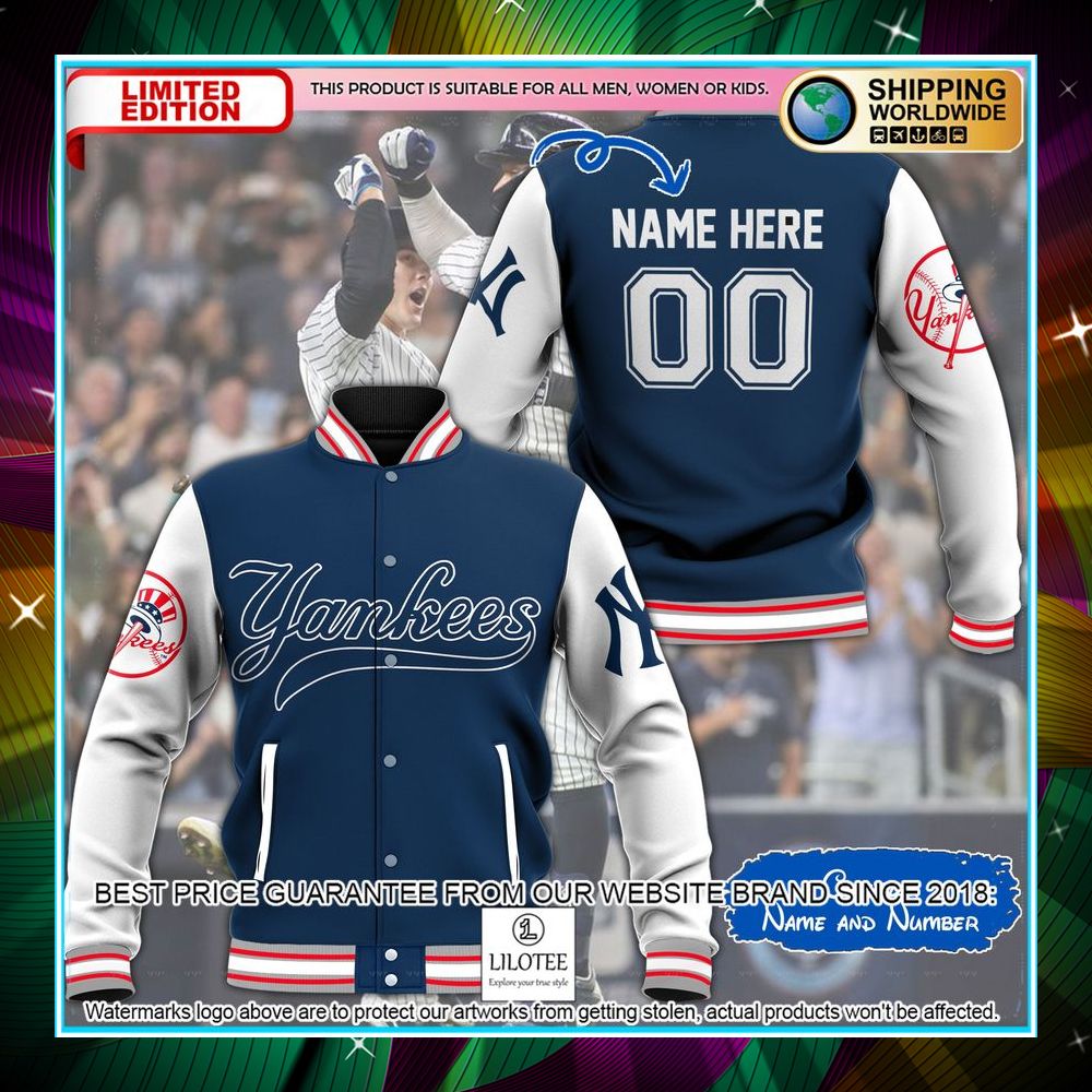 personalized new york yankees mlb baseball jacket 1 749