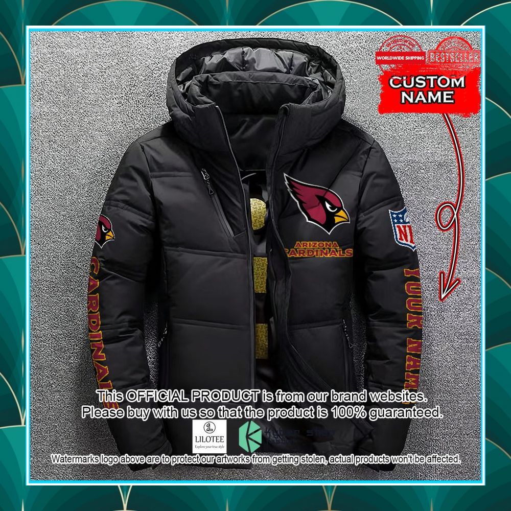 personalized nfl arizona cardinals down jacket 1 963