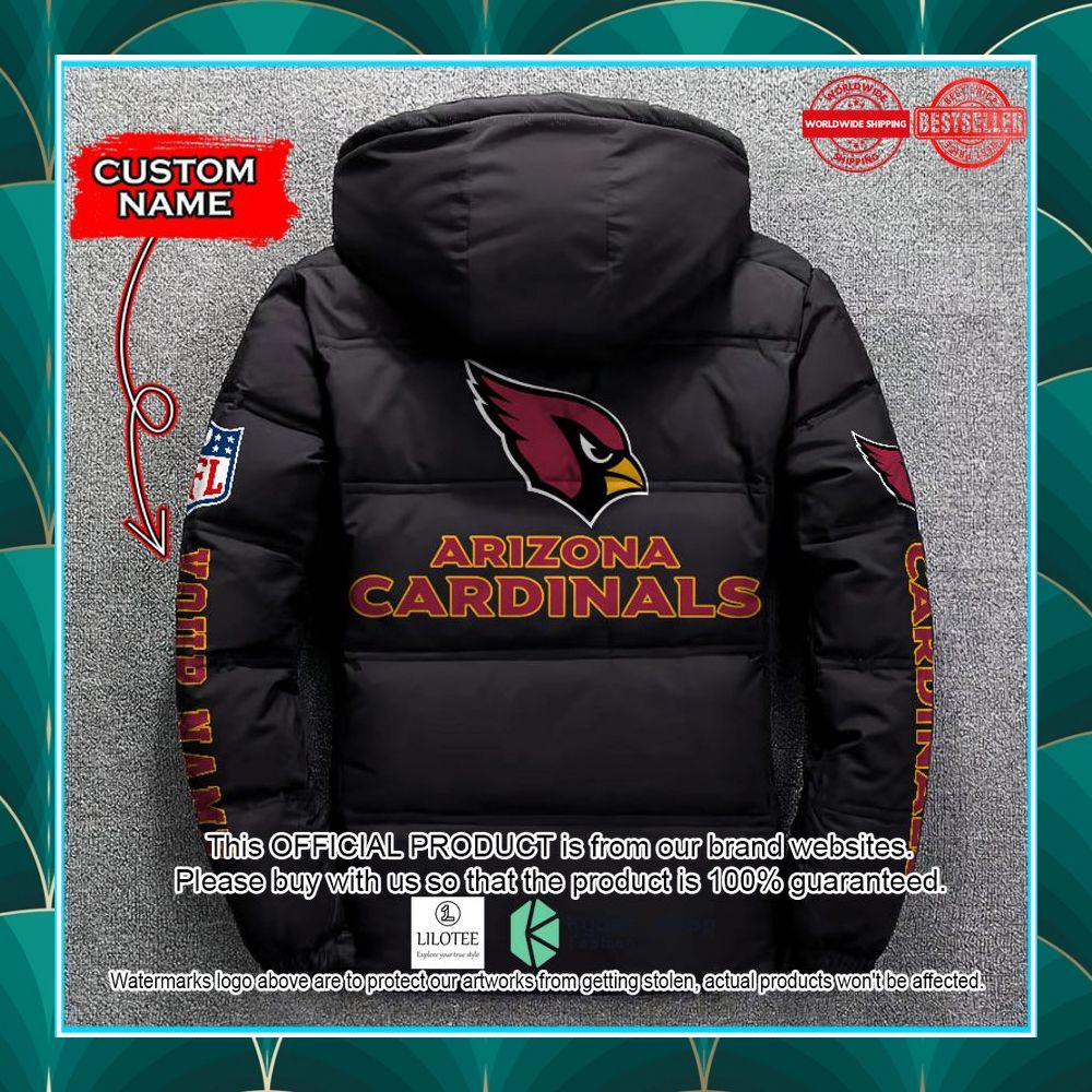 personalized nfl arizona cardinals down jacket 2 818