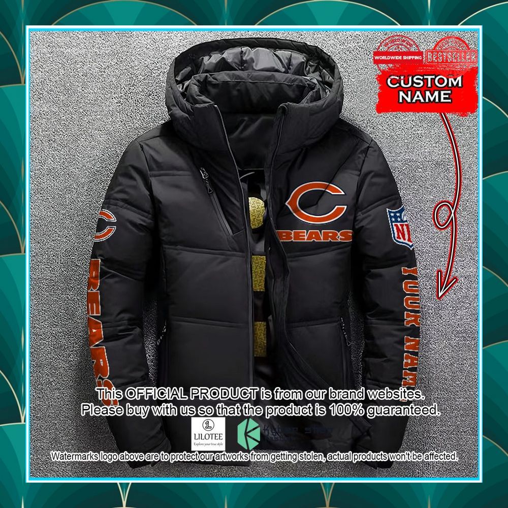 personalized nfl chicago bears down jacket 1 103