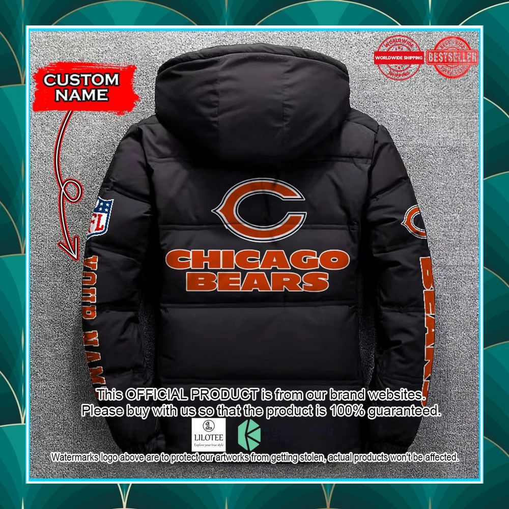 personalized nfl chicago bears down jacket 2 427