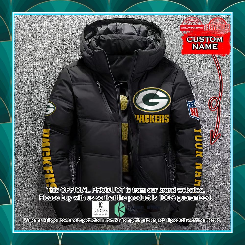 personalized nfl green bay packers down jacket 1 187
