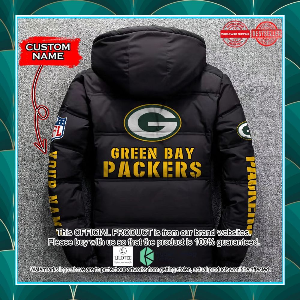 personalized nfl green bay packers down jacket 2 617