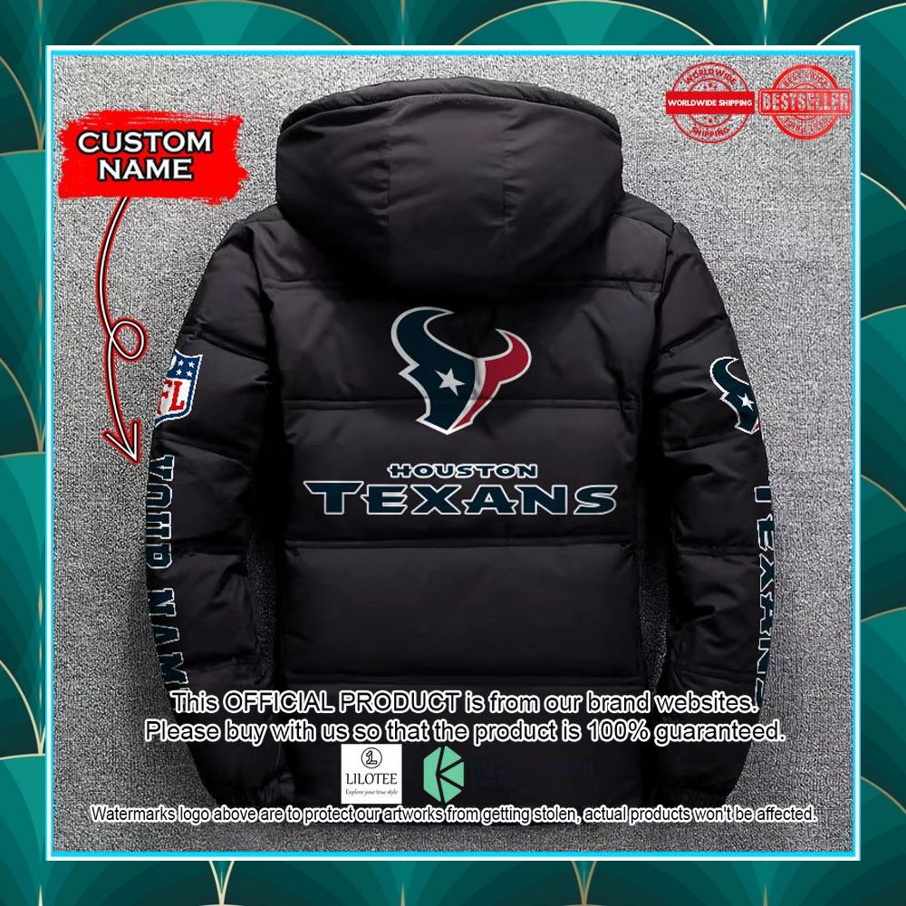 personalized nfl houston texans down jacket 2 91