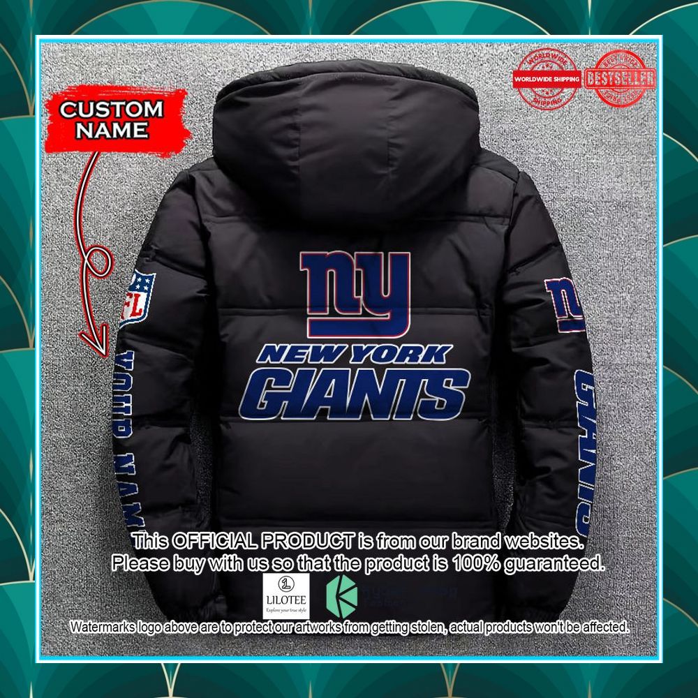 personalized nfl new york giants down jacket 2 605