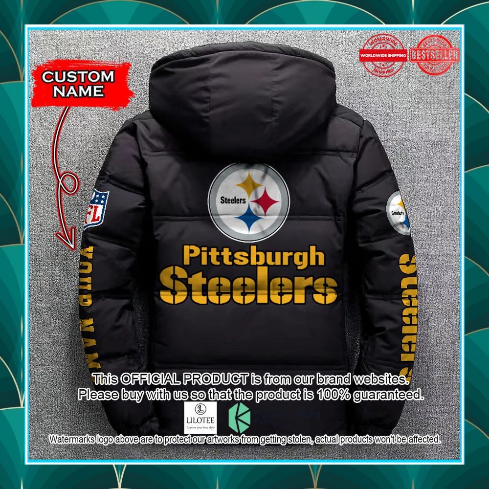 personalized nfl pittsburgh steelers down jacket 2 612
