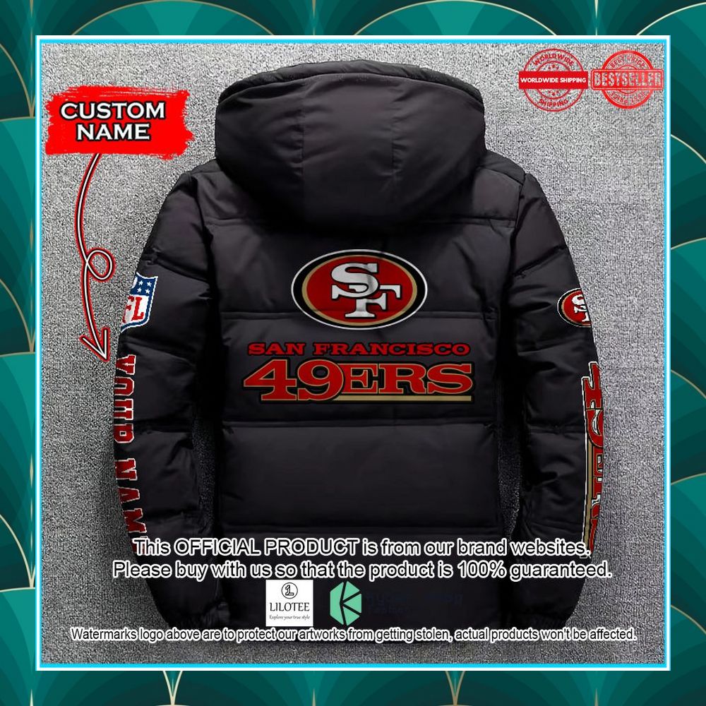 personalized nfl san francisco 49ers down jacket 2 227
