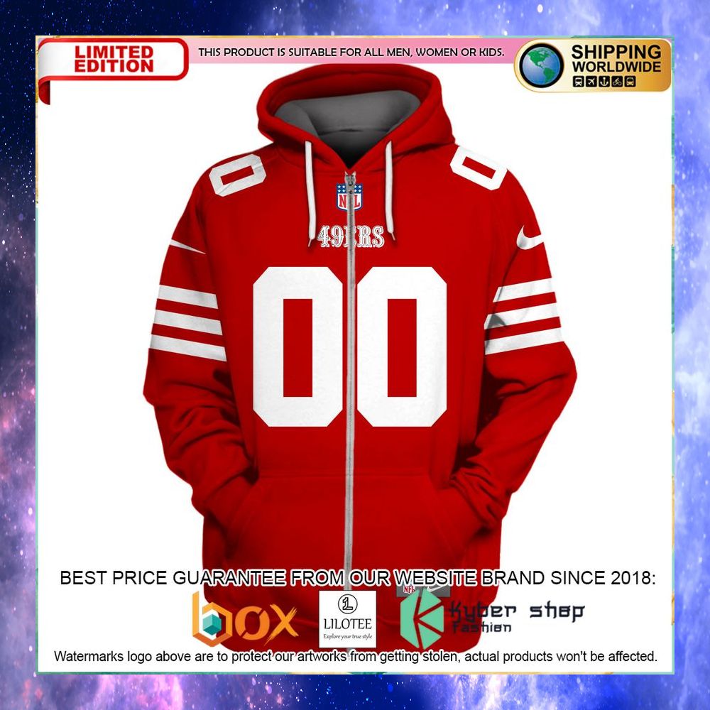 personalized nfl san francisco 49ers hoodie shirt 2 853