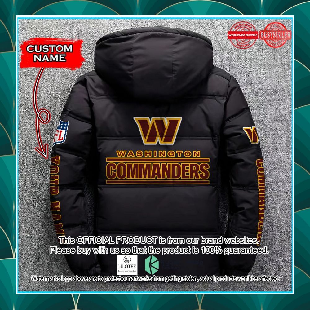 personalized nfl washington commanders down jacket 2 213