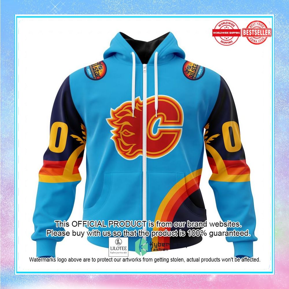 personalized nhl calgary flames special all star game design with atlantic ocean shirt hoodie 2 270