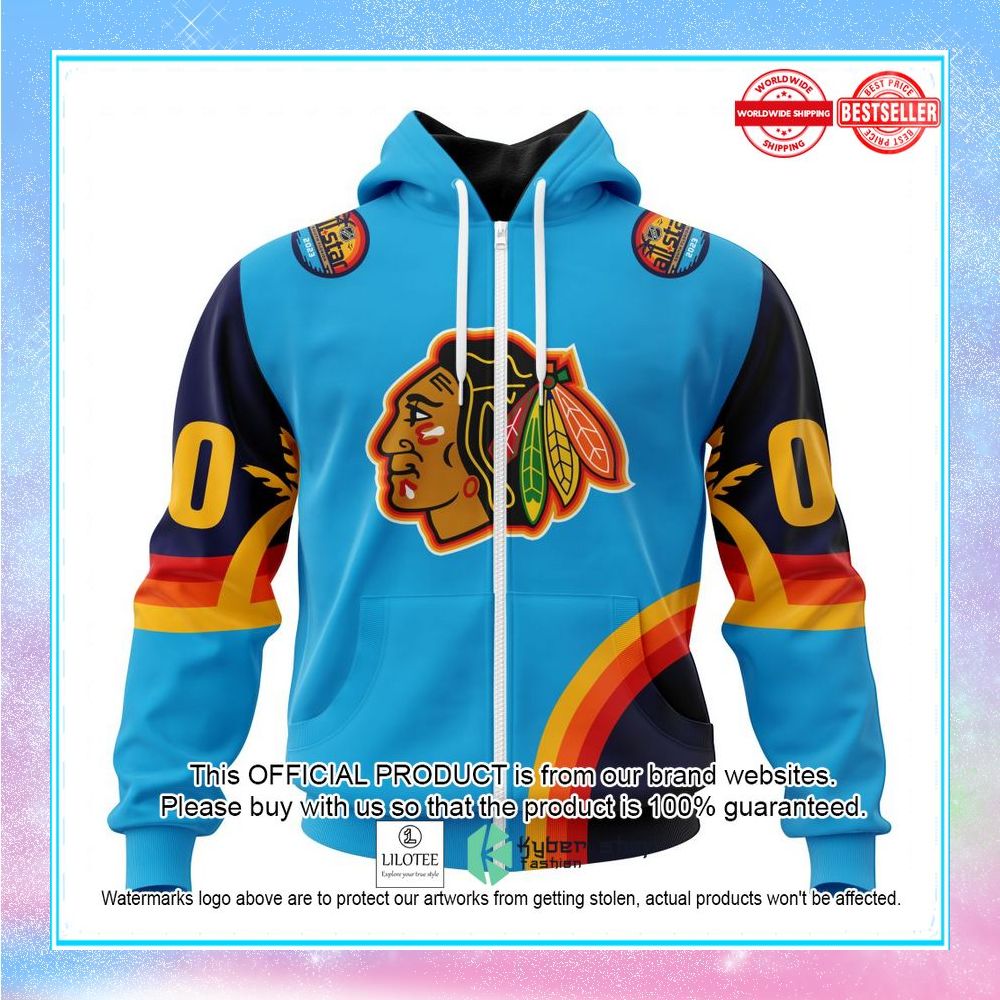 personalized nhl chicago blackhawks special all star game design with atlantic ocean shirt hoodie 2 149