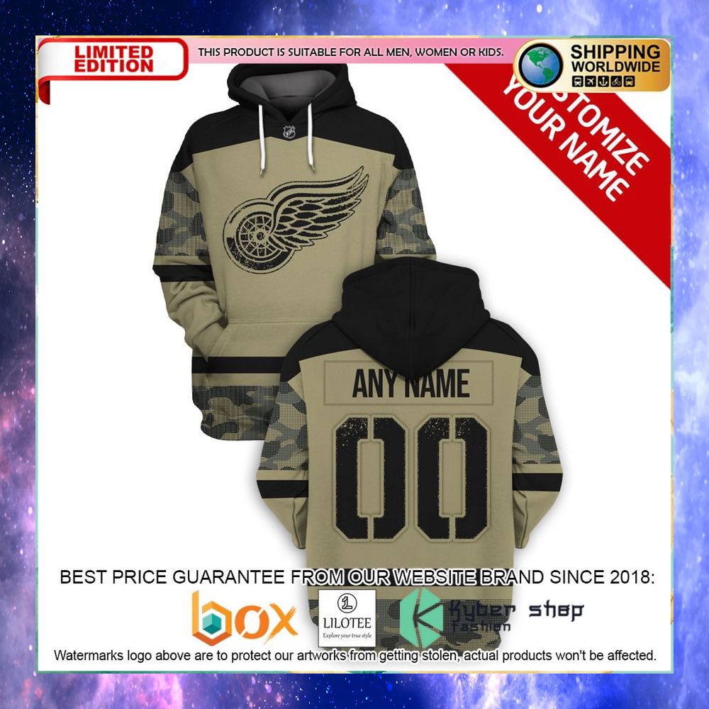 personalized nhl detroit red wings military camo hoodie shirt 1 365