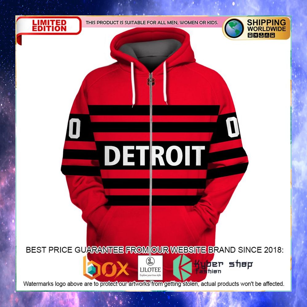 personalized nhl detroit red wings reverse retro hoodie shirt 2 438