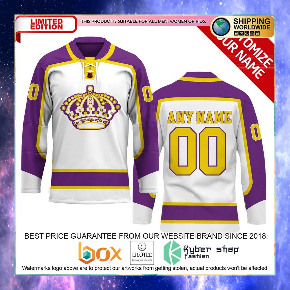 personalized nhl los angeles kings reverse retro hockey jersey 1 890