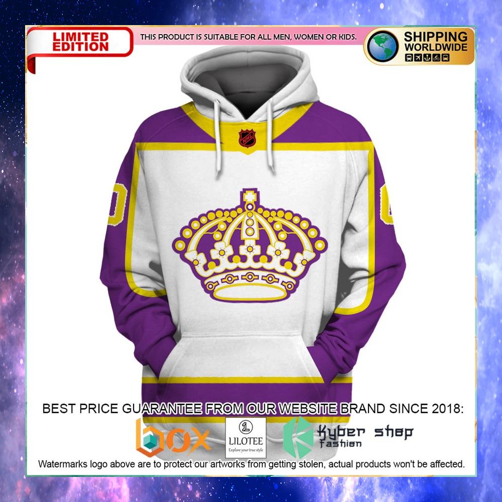 Personalized NHL Los Angeles Kings Reverse Retro Hoodie, Shirt - LIMITED EDITION 3 personalized nhl los angeles kings reverse retro hoodie shirt 3 86