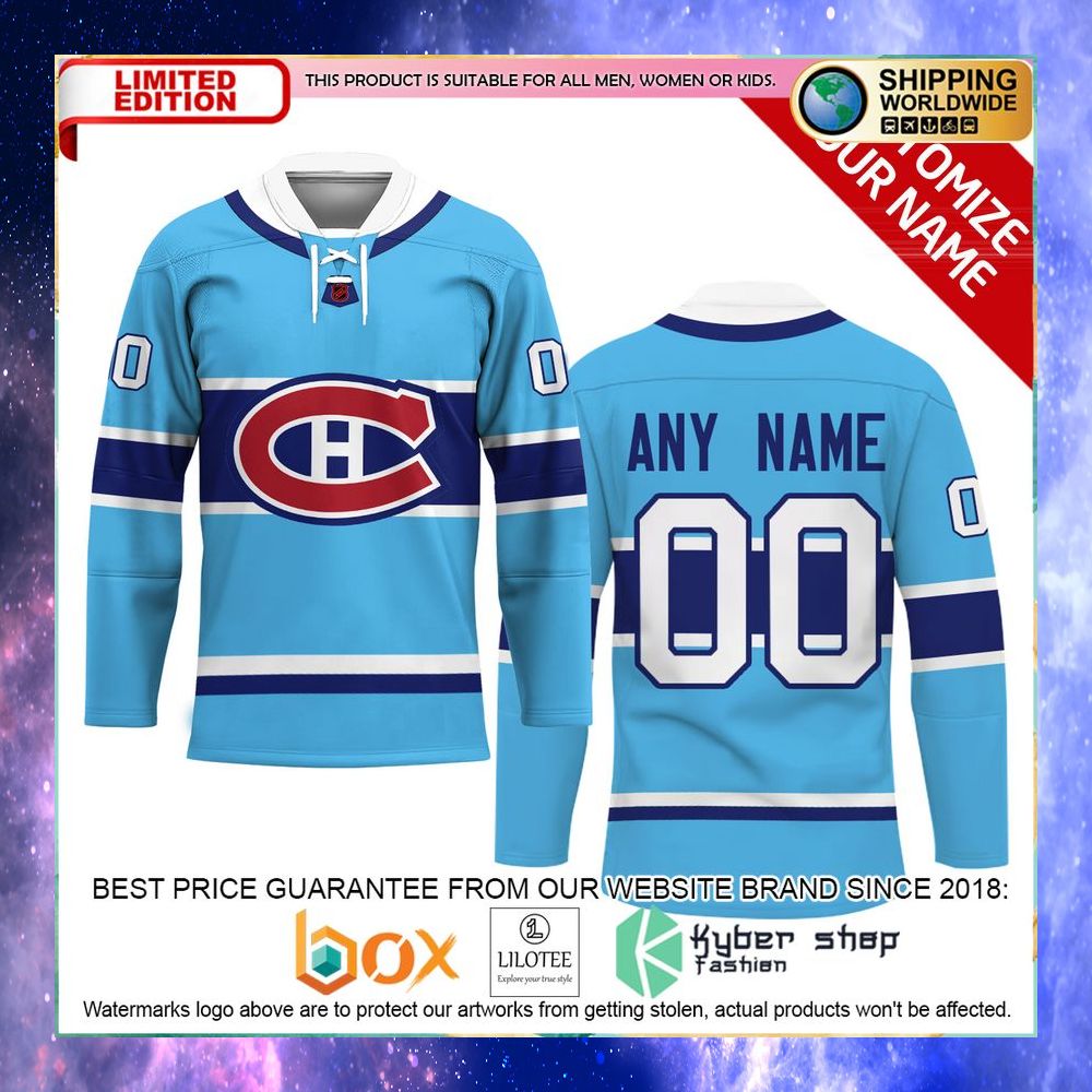 personalized nhl montreal canadiens reverse retro hockey jersey 1 66