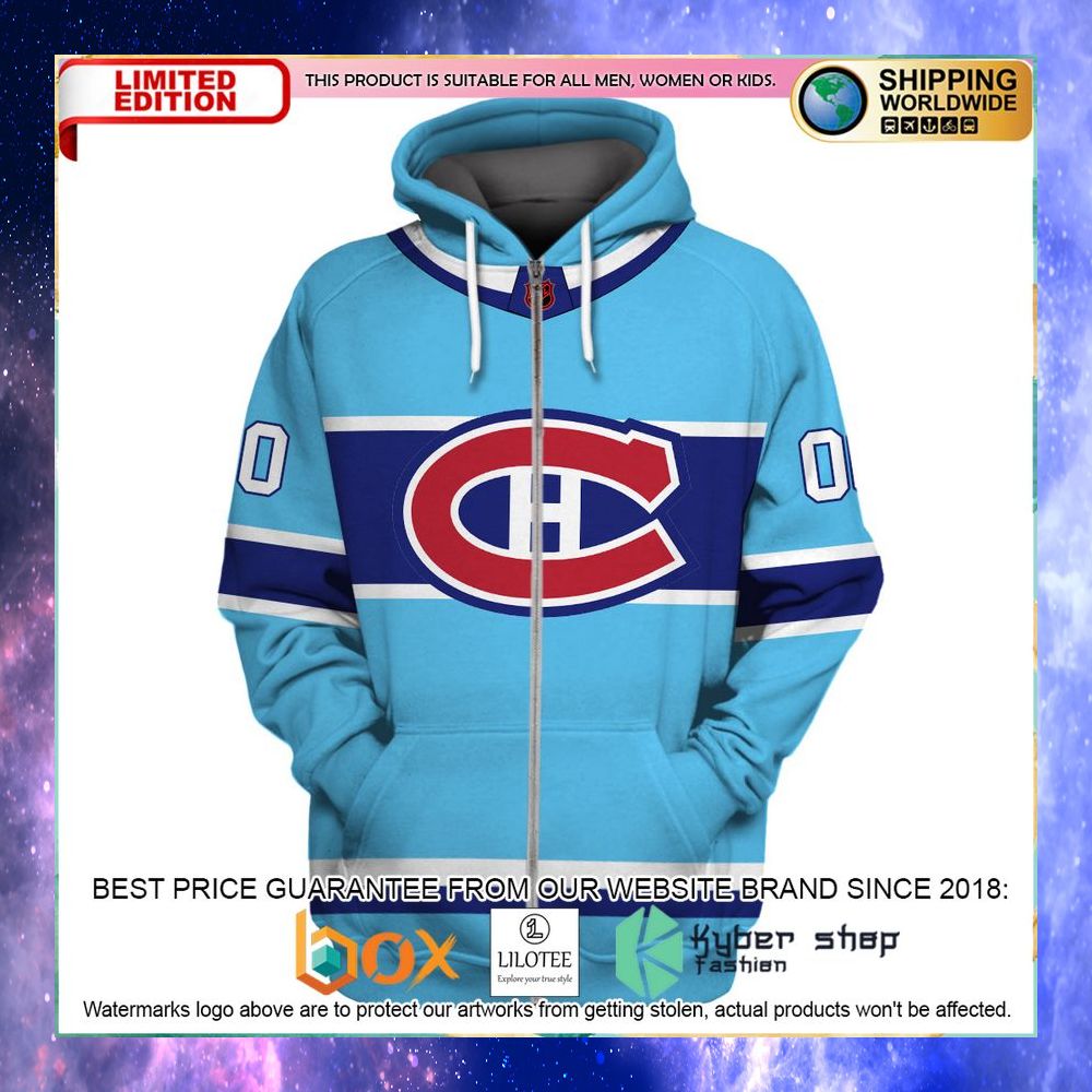personalized nhl montreal canadiens reverse retro hoodie shirt 2 719