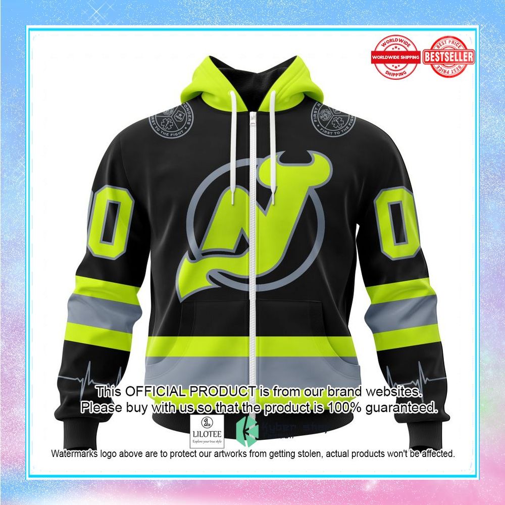personalized nhl new jersey devils firefighter uniforms shirt hoodie 2 213