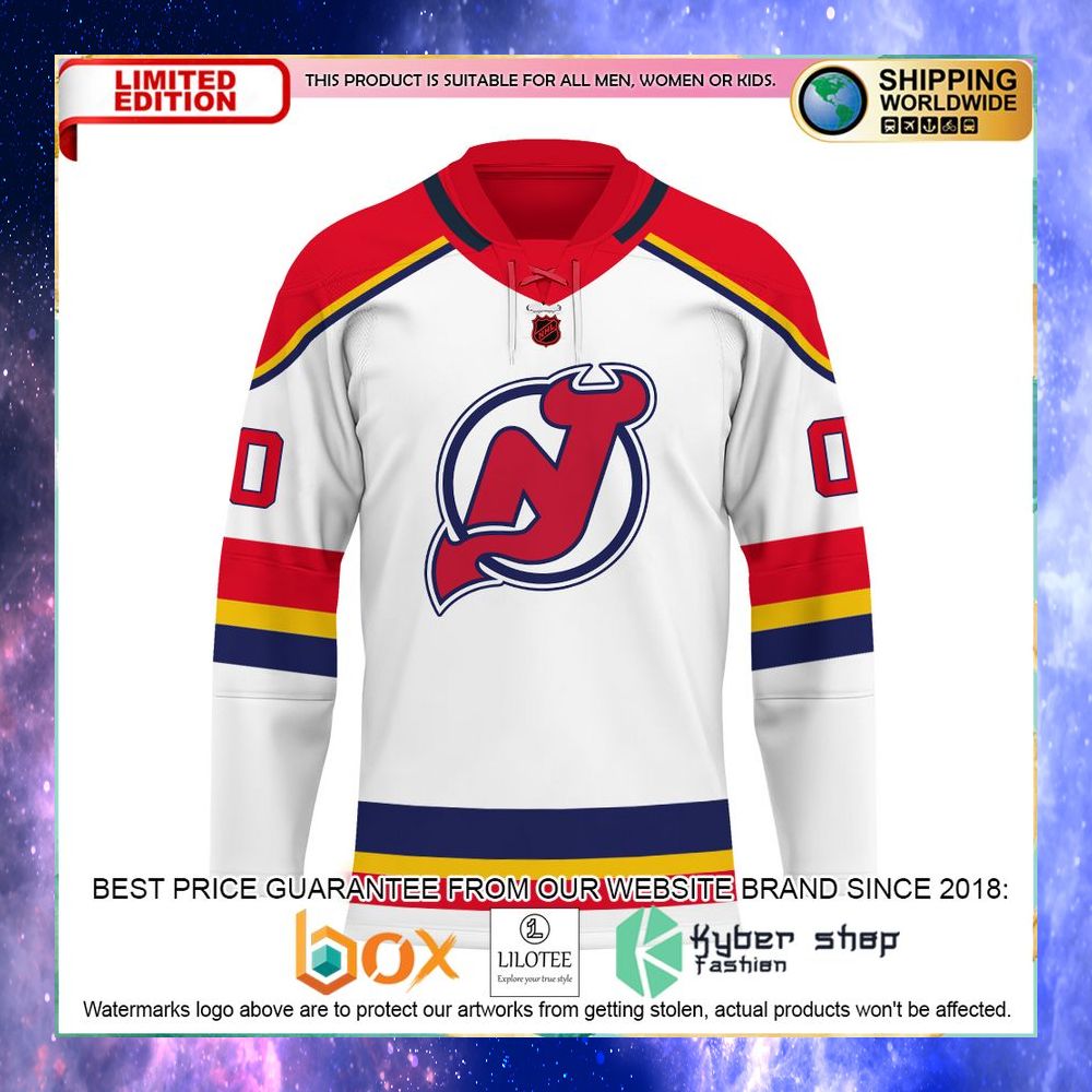 personalized nhl new jersey devils reverse retro hockey jersey 2 51