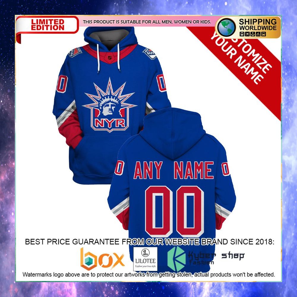 personalized nhl new york rangers reverse retro hoodie shirt 1 410