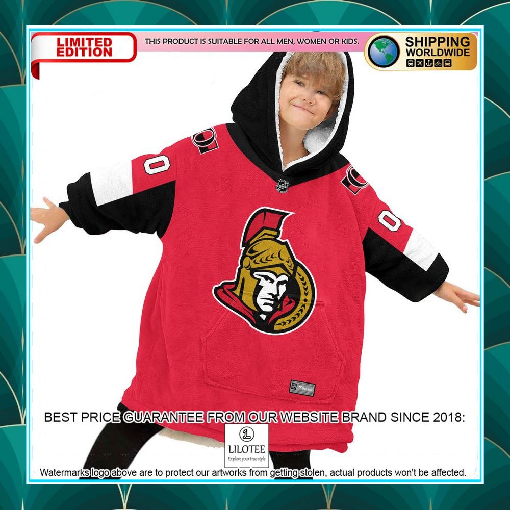 Personalized NHL Ottawa Senators logo Oodie Blanket Hoodie - LIMITED EDITION 7 personalized nhl ottawa senators logo oodie blanket hoodie 7 851