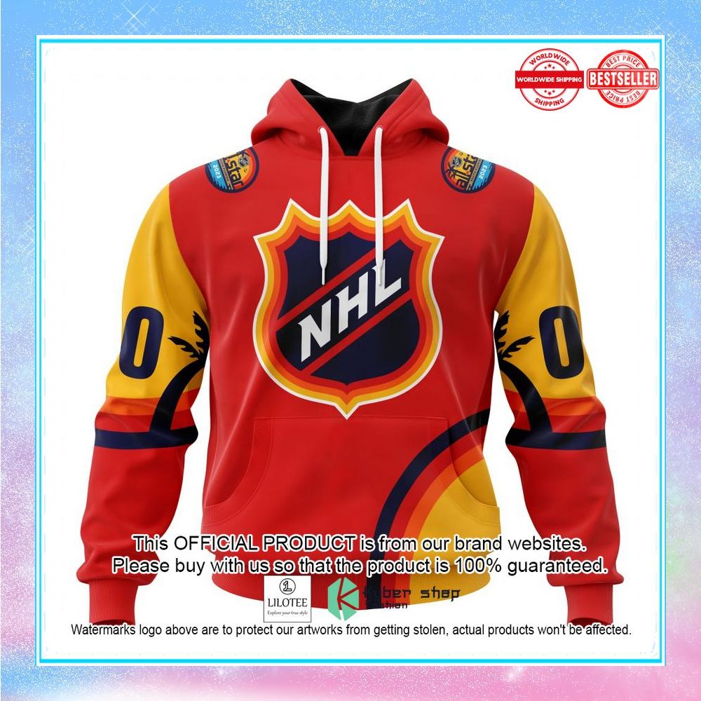 personalized nhl special all star game design with florida sunset shirt hoodie 1 26