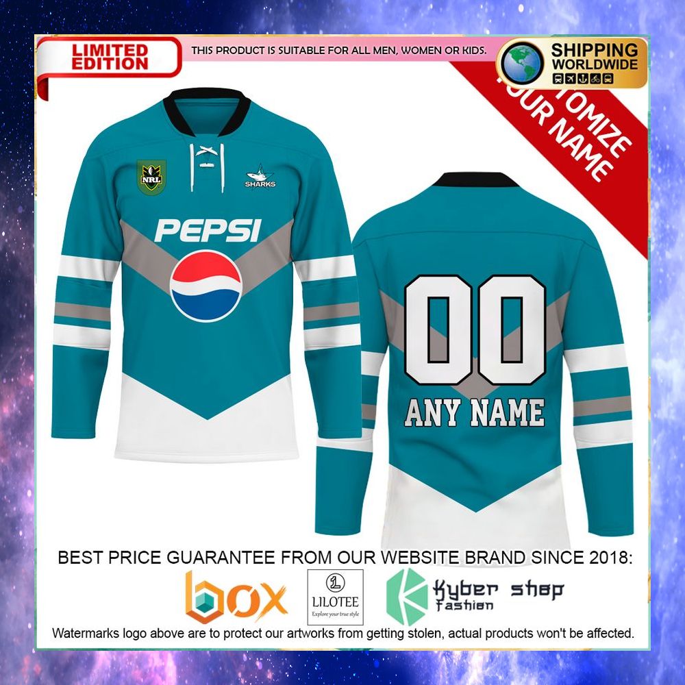 personalized nrl cronulla sutherland sharks hockey jersey 1 367