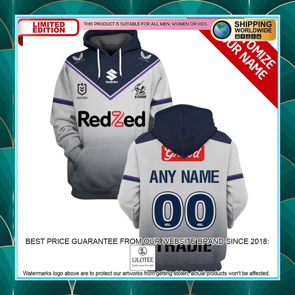 personalized nrl melbourne storm grey shirt hoodie 1 718