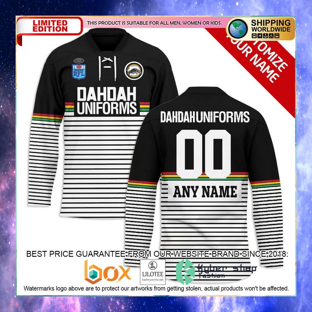 personalized nrl penrith panthers hockey jersey 1 506