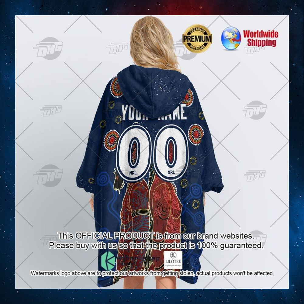 personalized nrl sydney roosters indigenous naidoc hoodie blanket 4 120