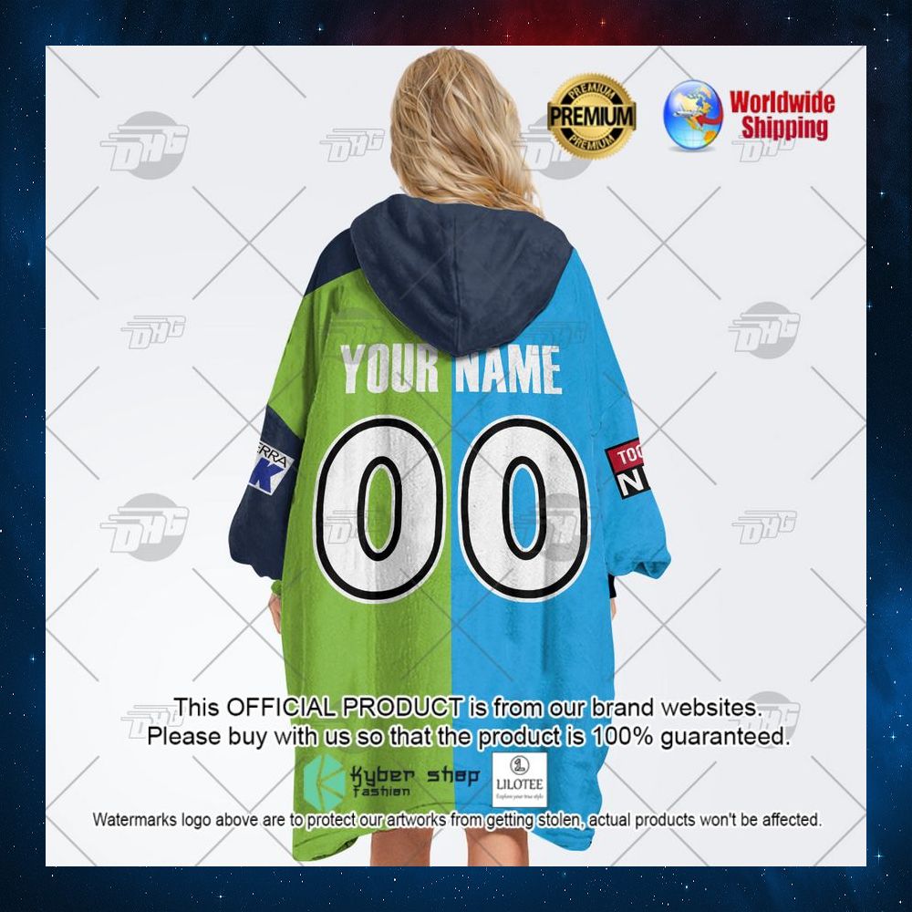 personalized nsw blues nrl canberra raiders 2022 hoodie blanket 4 493